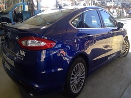 2014 FORD FUSION, BLUE, HYBRID, TITANIUM MODEL, 2.0L, AT,  F26514